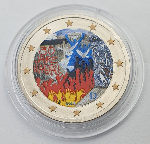 Allemagne - 2 euros 2019 J, couleur, non circulée