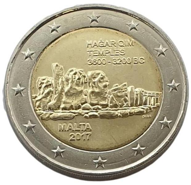 Malte - 2 euros 2017 A, non circulée