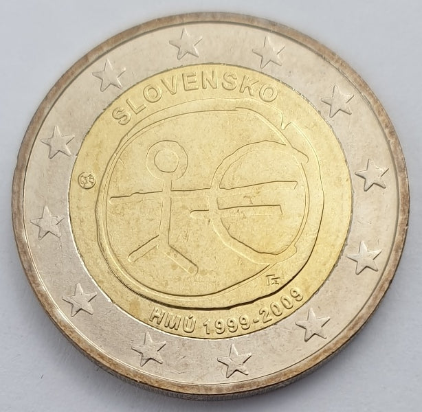 Slovaquie - 2 euros (EMU 2009), non circulé