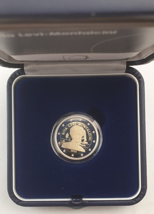 Italie - 2 Euro 2024, Rita Levi Montalcini, BE