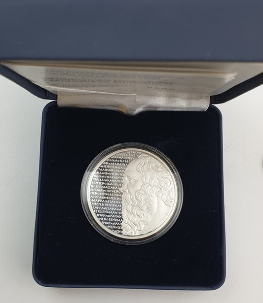 Grèce - 10 euros 2012, Socrate, Argent Belle Épreuve