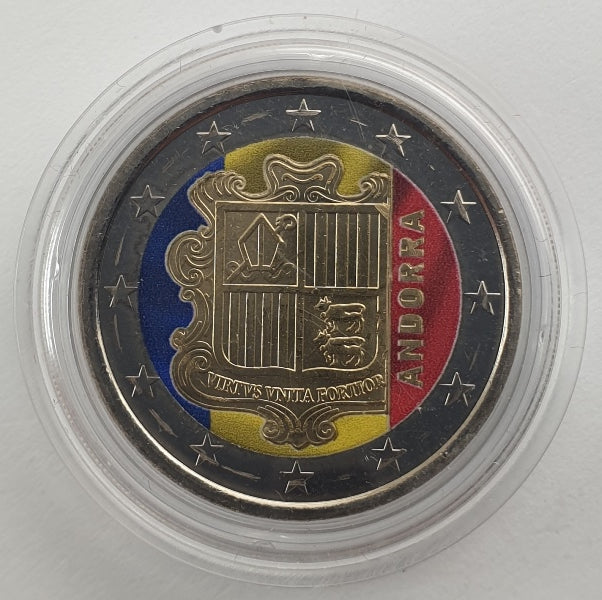 Andorre - 2 euros 2014, couleur, non circulée