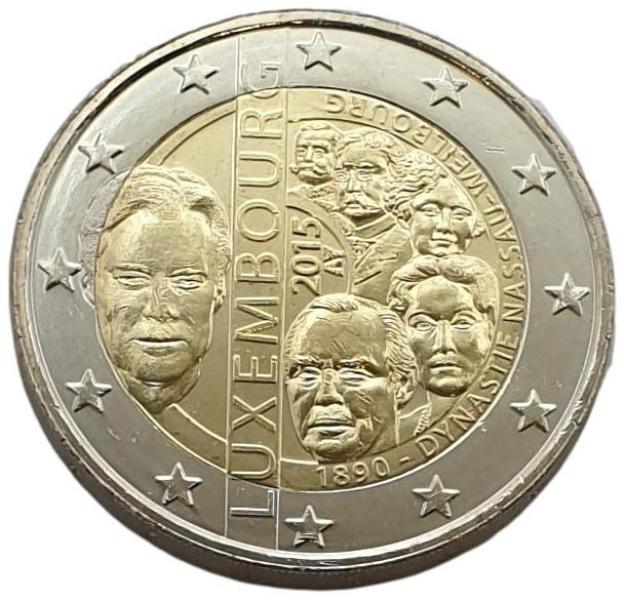 Luxembourg - 2 euros 2015 B, non circulé