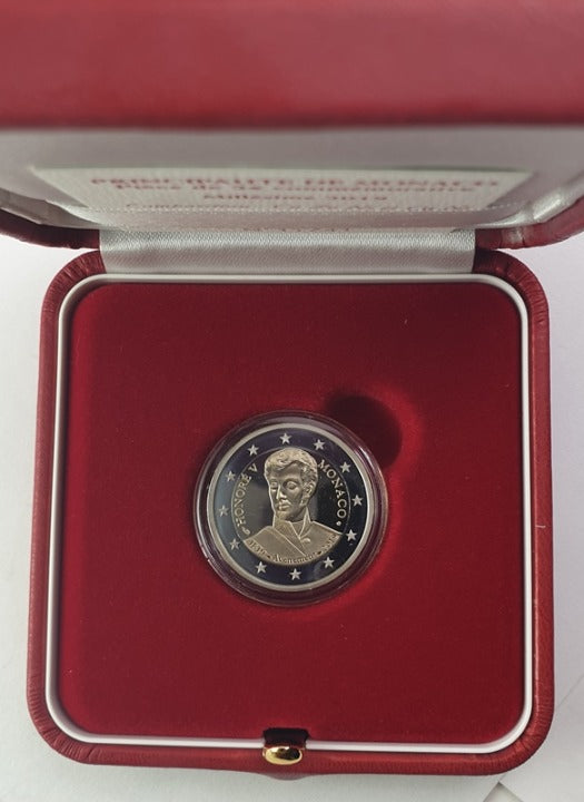 Monaco - 2 euros 2019, non circulée, épreuve