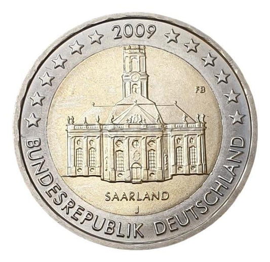 Allemagne - 2 euros 2009 J, non circulé