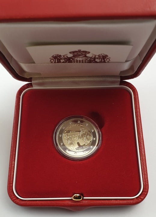 Monaco - 2 euros 2017, 200e anniversaire des Carabiniers, non circulée, épreuve