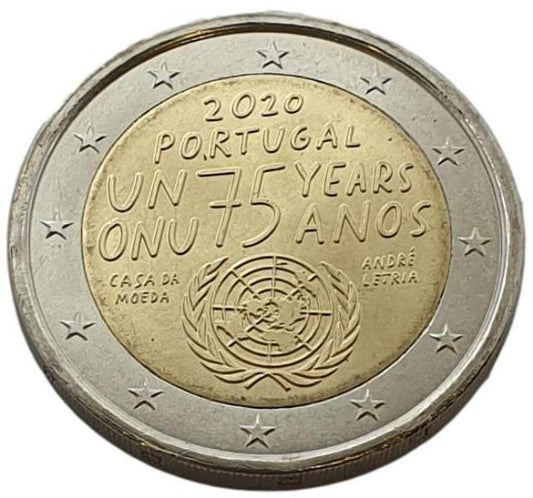 Portugal - 2 euros 2020 A, non circulé