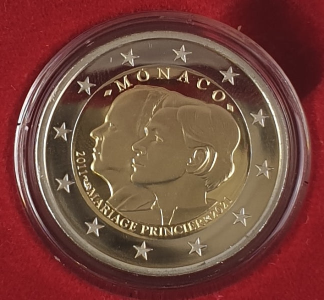 Monaco - 2 Euro 2021, 10e anniversaire de mariage du prince Albert et de Charlène, SOYEZ LA PREUVE