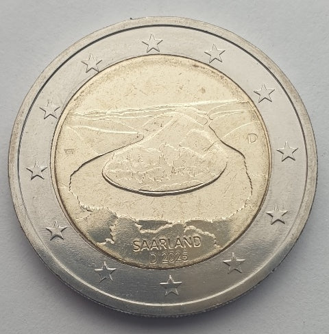 Allemagne - 2 Euro 2025 A, (D)