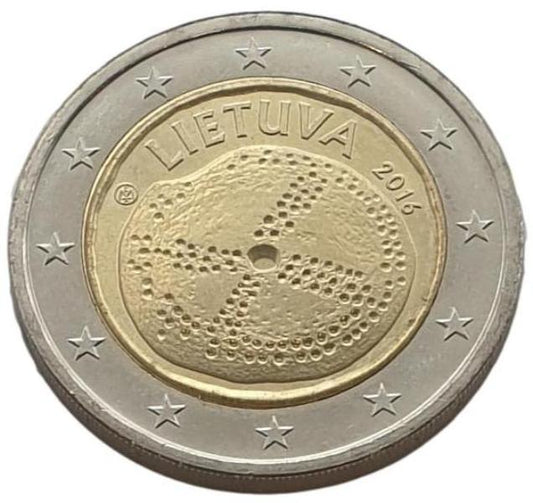 Lituanie - 2 euros 2016, non circulée