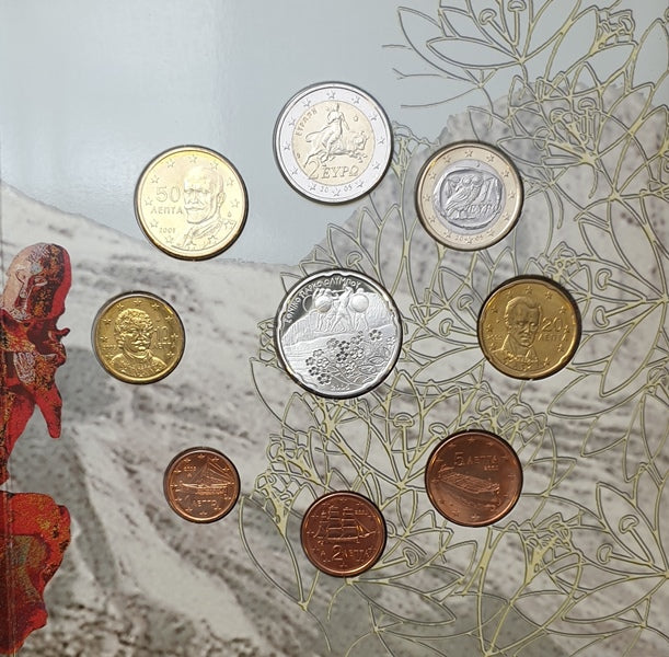 Série Euro - Parc national de l'Olympe 2005 + Pièce en argent