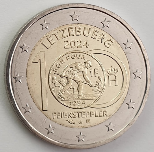 Luxembourg - 2 euros 2024 A, non circulé