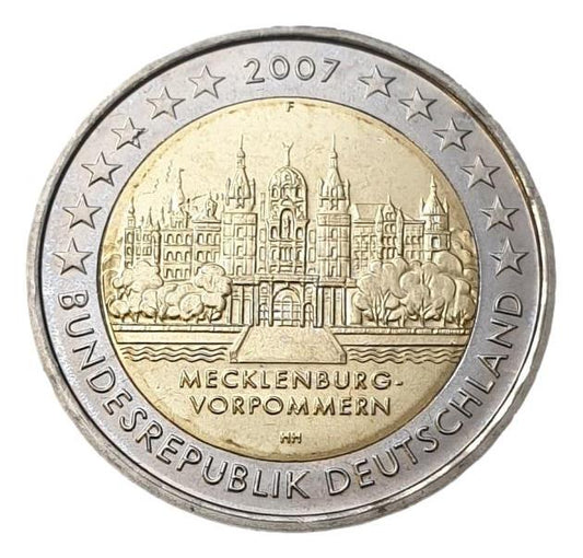 Allemagne - 2 euros 2007 F, non circulé