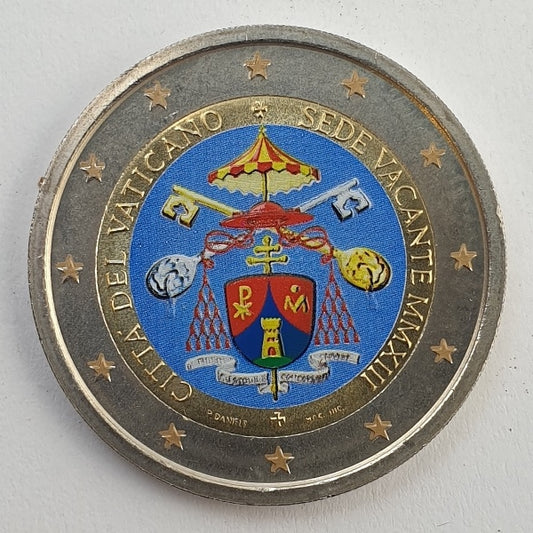 Vatican - 2 euros 2013, couleur, non circulé