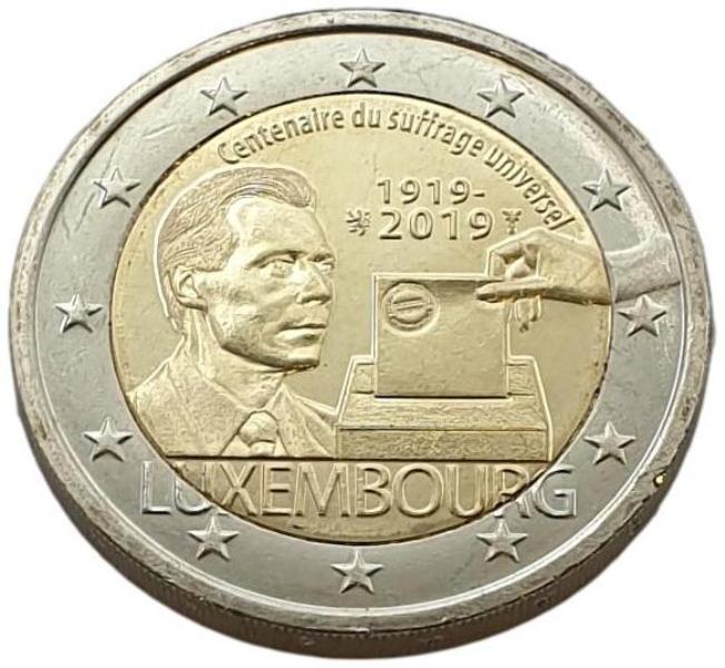 Luxembourg - 2 euros 2019 B, non circulé