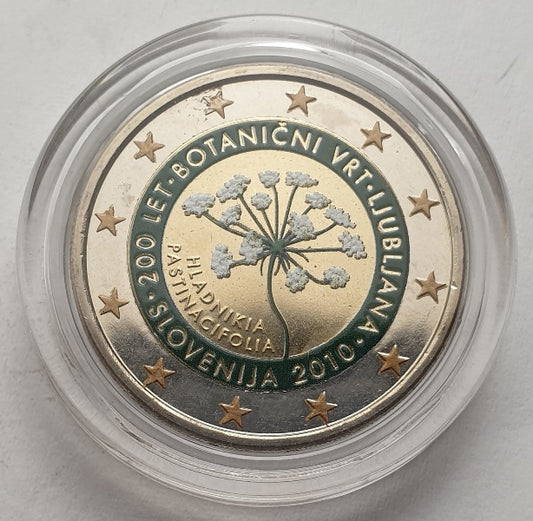 Slovénie - 2 euros 2010, couleur, non circulée