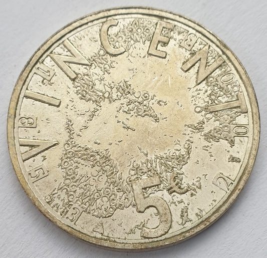 Pays-Bas - 5 euros 2003, Vincent Van Gogh, Argent
