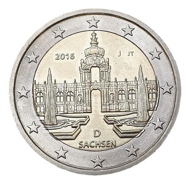 Allemagne - 2 euros 2016 J, non circulé