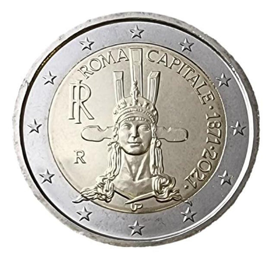 Italie - 2 euros 2021 A, non circulé