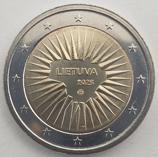 Lituanie - 2 Euro 2025