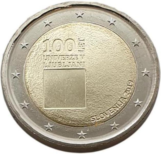 Slovénie - 2 euros 2019, non circulée