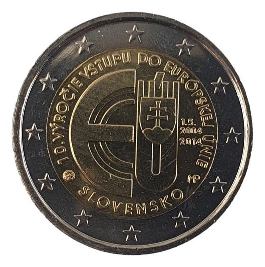 Slovaquie - 2 euros 2014, non circulé