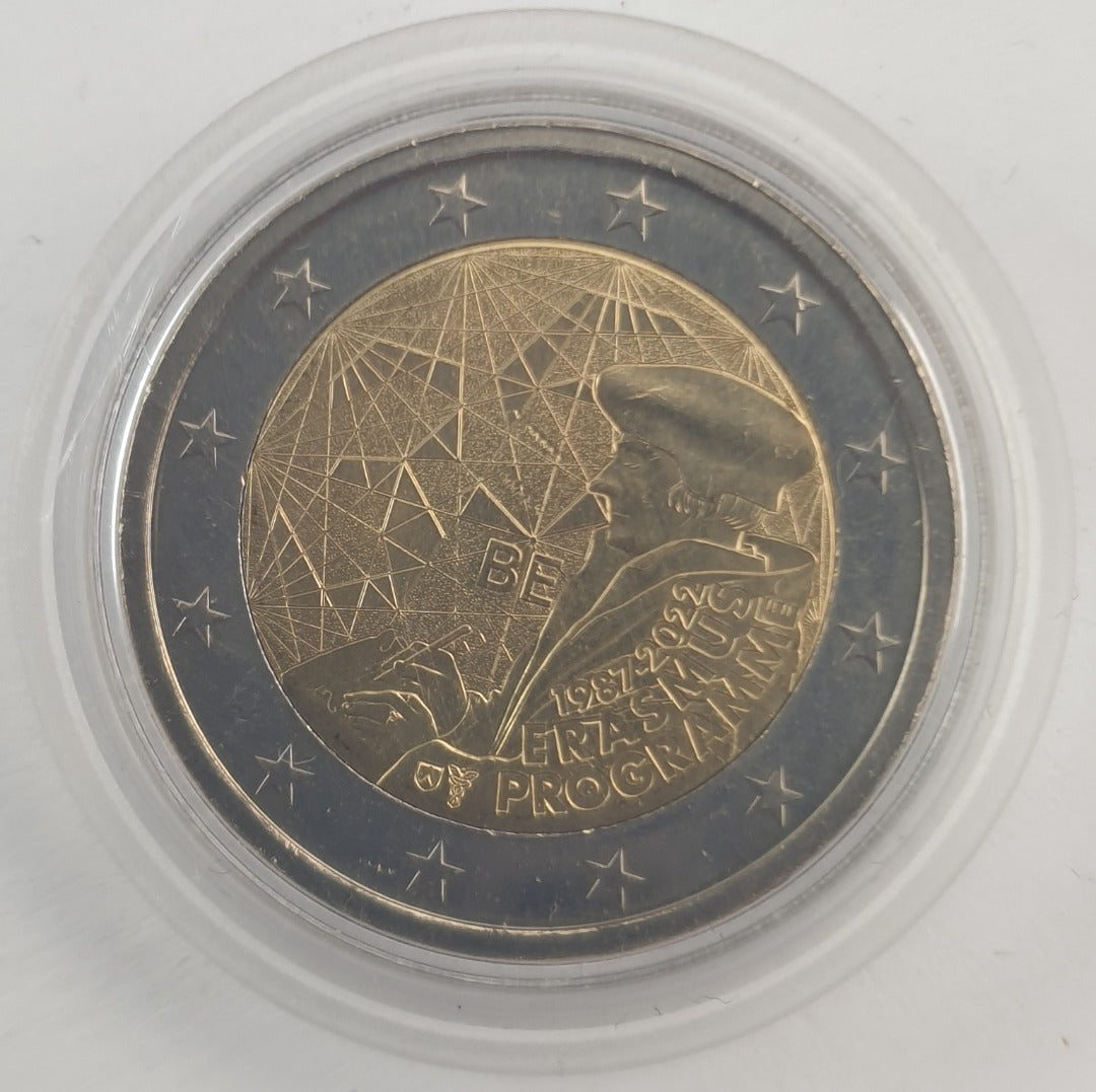 Belgique - 2 Euro 2022, Erasmus