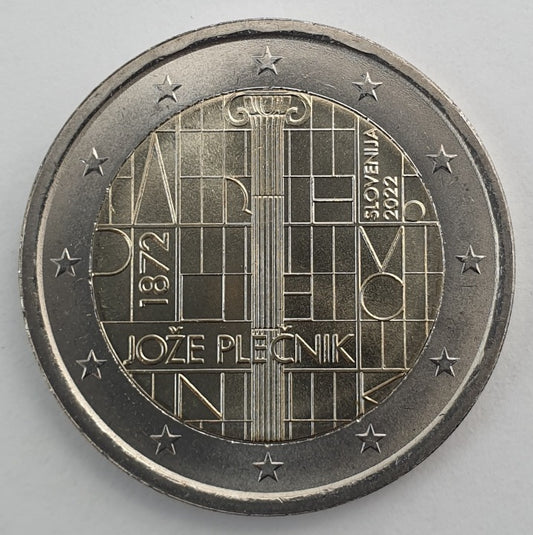 Slovénie - 2 euros 2022, non circulée
