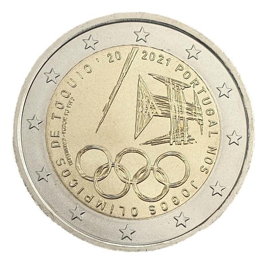 Portugal - 2 euros 2021 B, non circulé