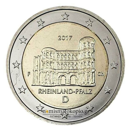 Allemagne - 2 euros 2017 F, non circulé