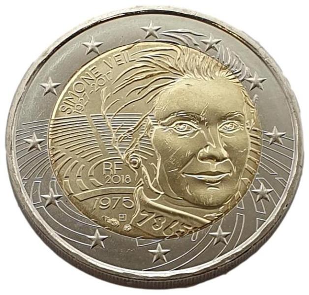 France - 2 euros 2018 B, non circulé