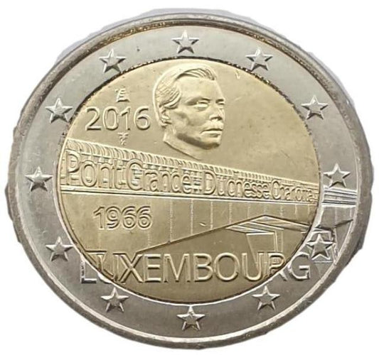 Luxembourg - 2 euros 2016, non circulé