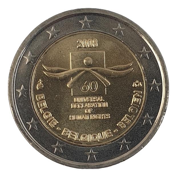 Belgique - 2 euros 2008, non circulé