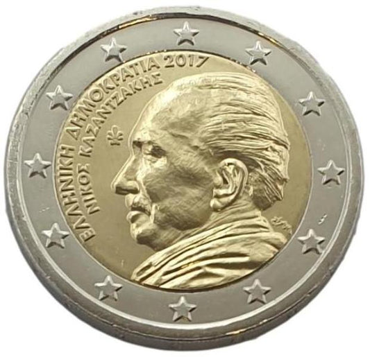 Grèce - 2 euros 2017 B, non circulée