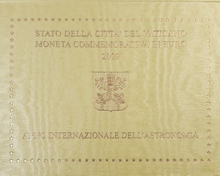 Vatican - 2 euros 2009, Année internationale de l'astronomie (carte-monnaie)