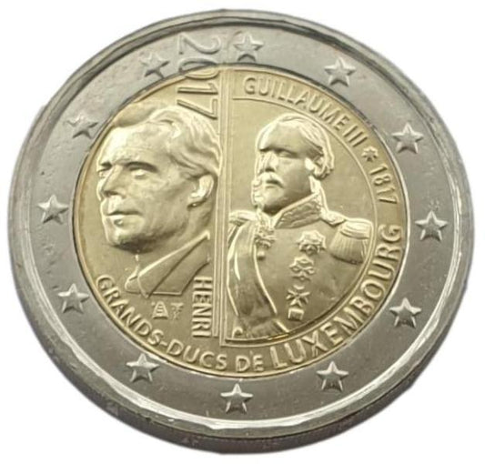 Luxembourg - 2 euros 2017 A, non circulé