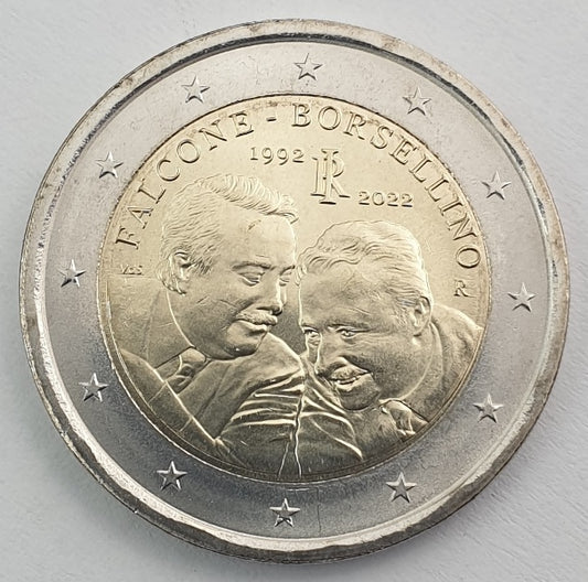 Italie - 2 euros 2022 B, non circulée