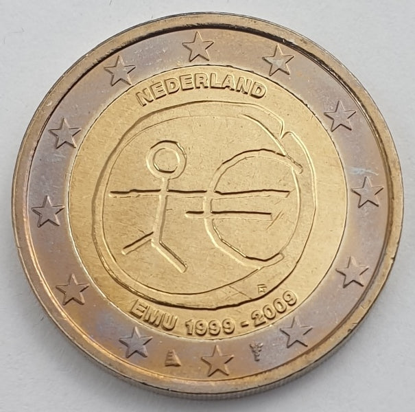 Pays-Bas - 2 euros (EMU 2009), non circulé