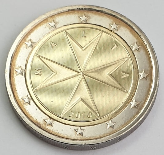 Malte - 2 euros 2010, non circulée