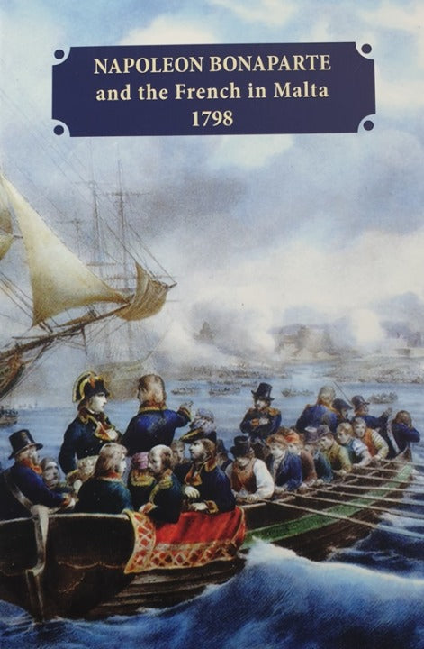 Malte - 2 euros 2023, Napoléon Bonaparte et les Français à Malte 1798, (Carte-pièce)