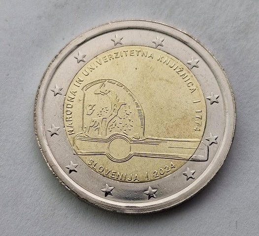 Slovénie - 2 euros 2024, Université non circulée