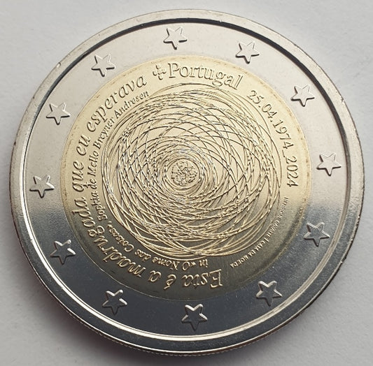 Portugal - 2 euros 2024 A, non circulé