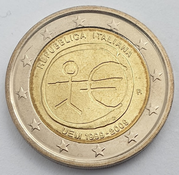 Italie - 2 euros (EMU 2009), non circulé