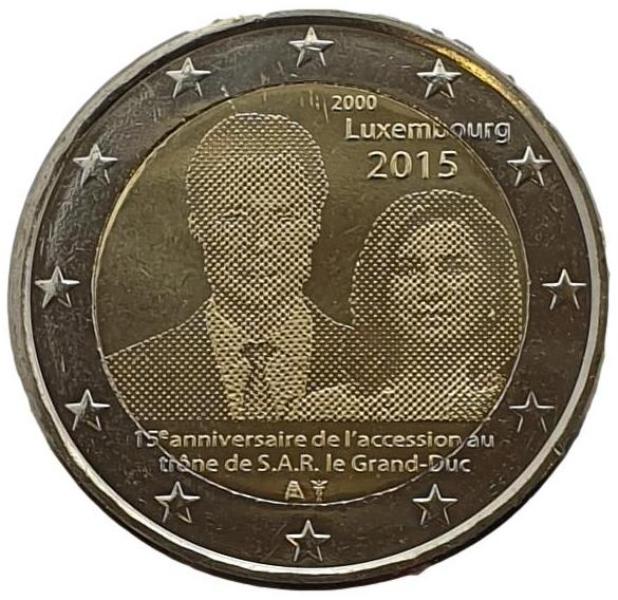 Luxembourg - 2 euros 2015 A, non circulé
