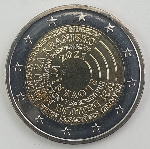 Slovénie - 2 euros 2021, non circulée