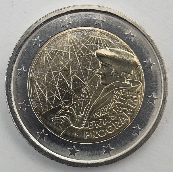 Italie - 2 euros 2022, 35 ans du programme Erasmus, non circulé