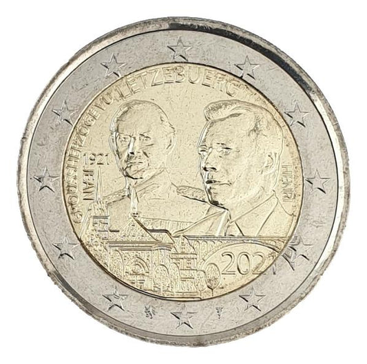 Luxembourg - 2 euros 2021 A, non circulé