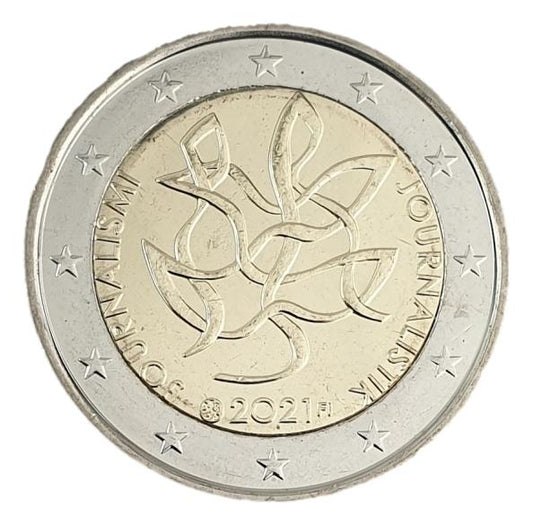 Finlande - 2 euros 2021 A, non circulé
