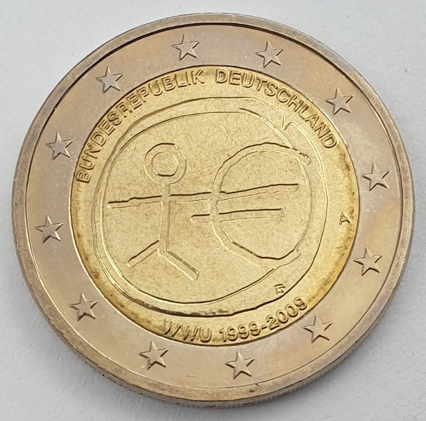 Allemagne - 2 euros A (EMU 2009), non circulé