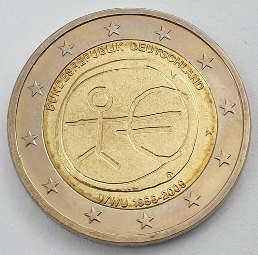 Allemagne - 2 euros A (EMU 2009), non circulé